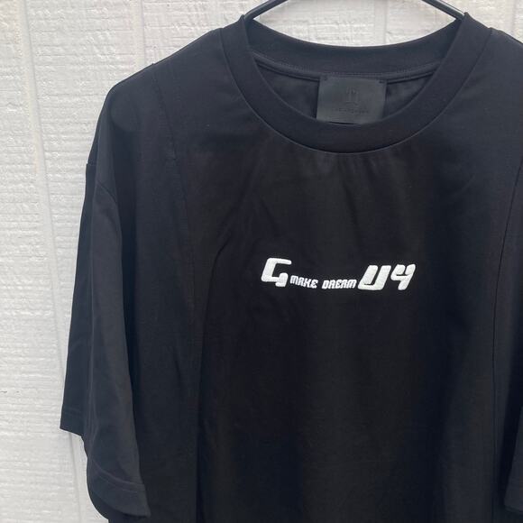 T1 Make Dream Guy Size L Mens Black Crewneck Short Sleeve Shirt Deadstock - Picture 3 of 5